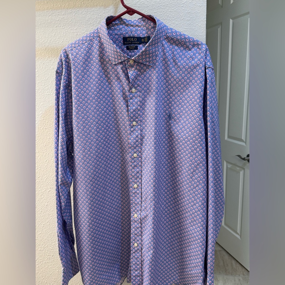 Men’s 2xxl Ralph Lauren polo cotton button up shirt